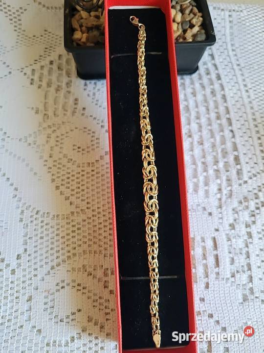 Złota bransoletka 585 złoto Warszawa sprzedam