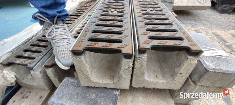 Odwodnienie liniowe betonowe Bielbet B125 Wypędy
