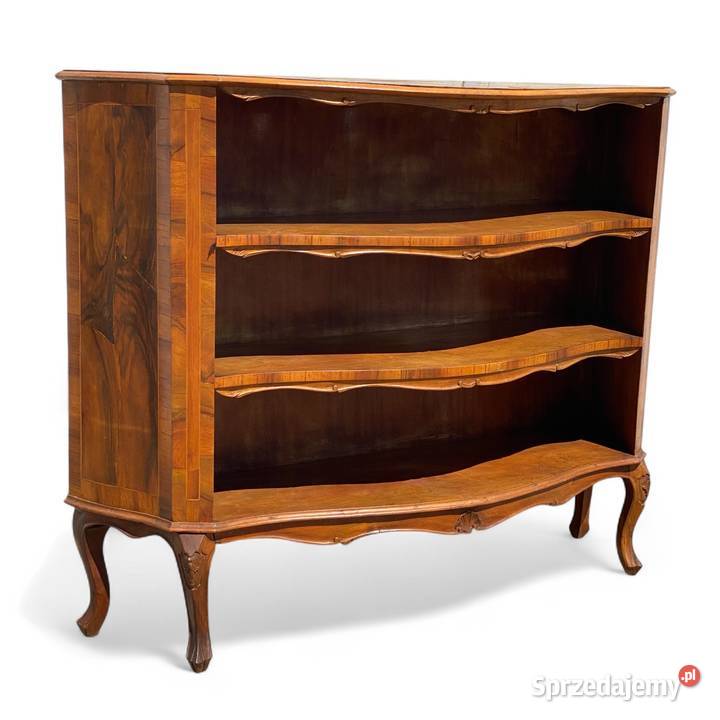 Stary włoski stylowy regał na giętych nogach zachodniopomorskie Gryfice