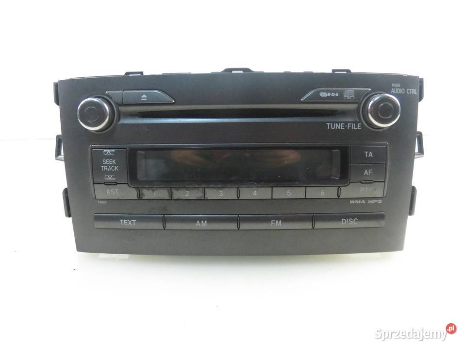 RADIO TOYOTA AURIS I E15 861201A240 Radioodtwarzacze