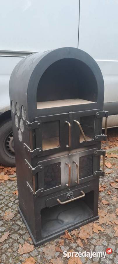 Piec kominkowy koza stalowy 9 kW uzywany w Żary