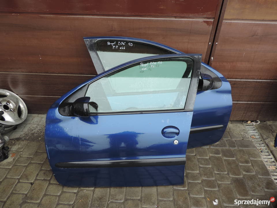 Drzwi Peugeot 206 5D EGED Nowy Sącz Sprzedajemy.pl