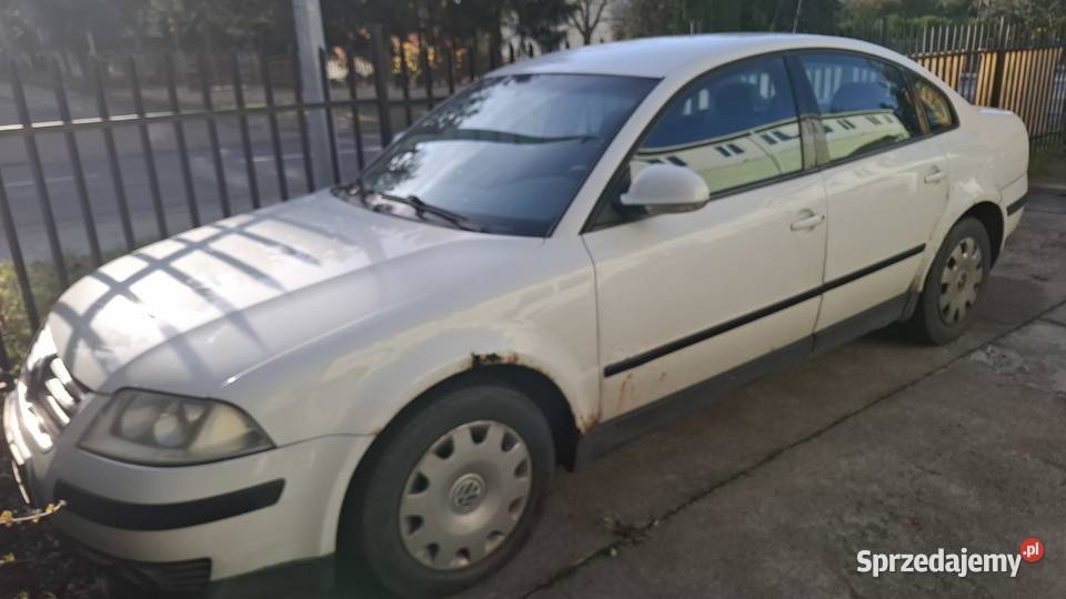 Syndyk sprzeda samochód VW Passat 100KM wielkopolskie Konin sprzedam
