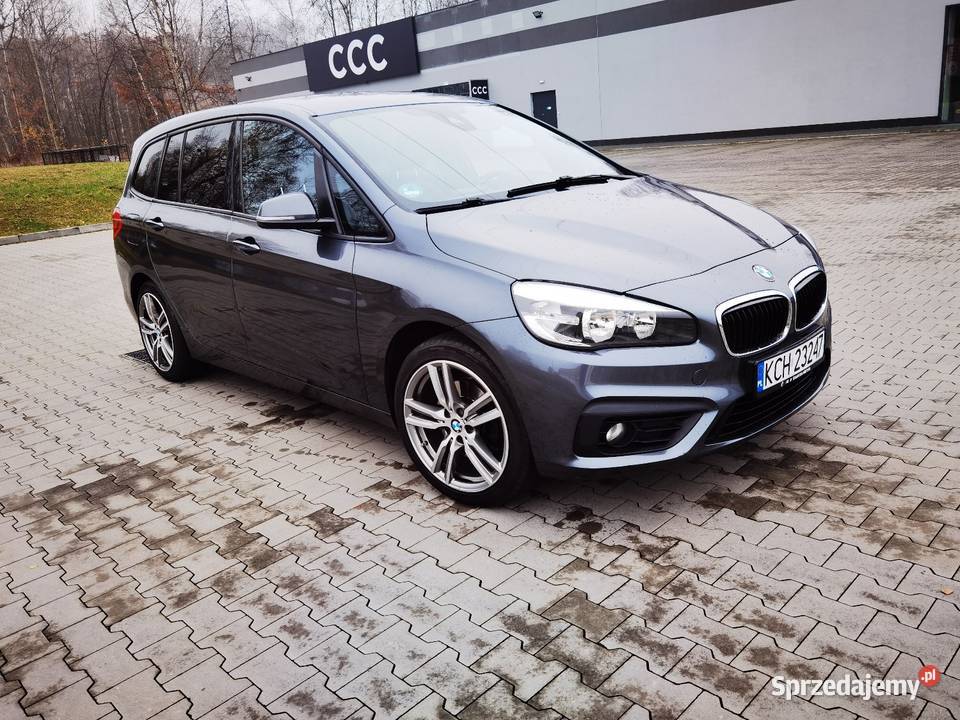 Bmw 218d Grand Tourer super stan światła LED Libiąż