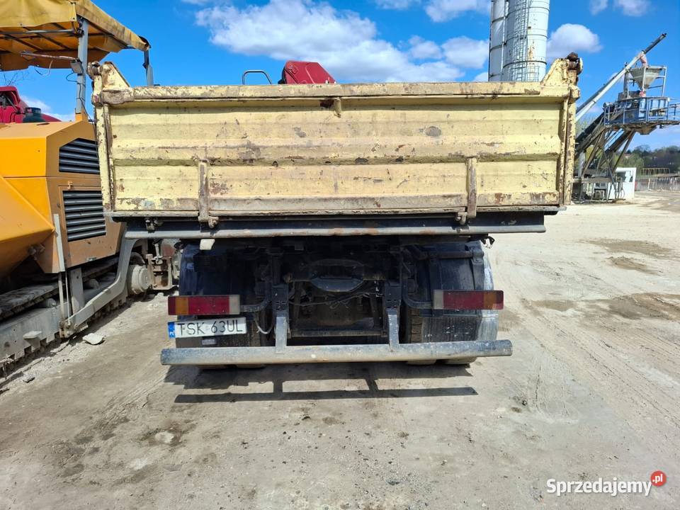 MAN LE 18280 Wywrotka z HDS 2001 dwuosiowa 2001 494662km sprzedam
