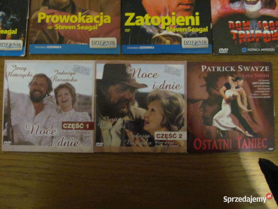 Płyty DVD z filmami zestaw 11 sensacyjny Lublin