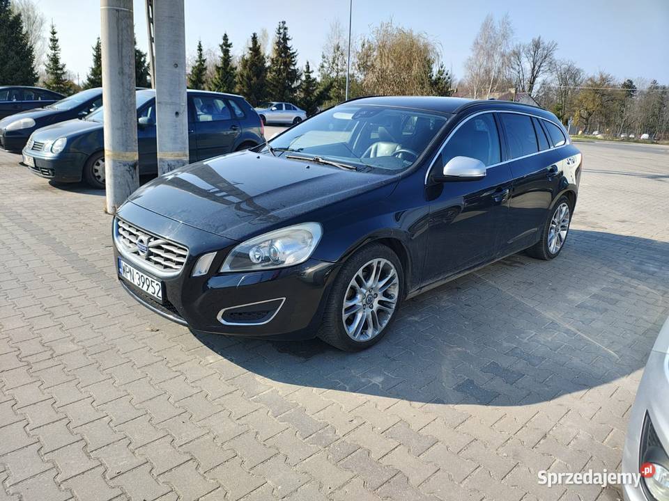 Volvo V60 16d przebieg 173 bluetooth V60 mazowieckie sprzedam
