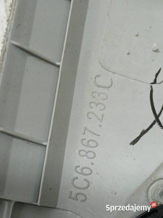 OSŁONA SŁUPKA A LEWA PRAWA KOMPLET 5C 5C6867233C Części samochodowe