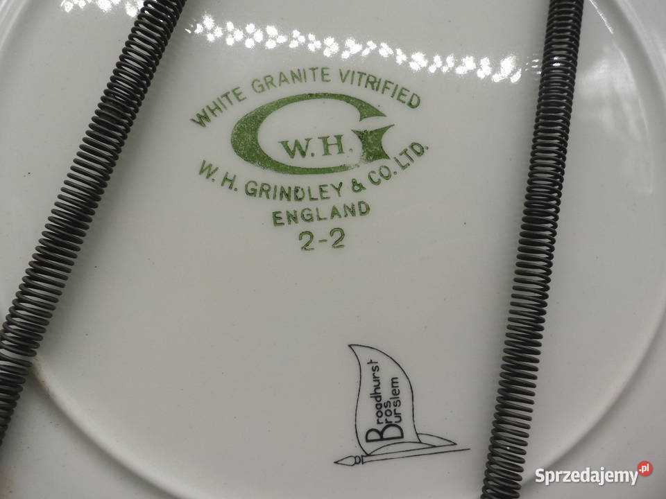 Zabytkowy talerz ścienny z kolekcji Country wielkopolskie Raszków