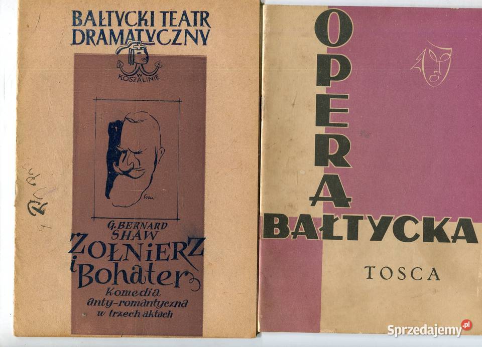 Foldery Tetralne Operowe Baletowe 24 egz Szczecin