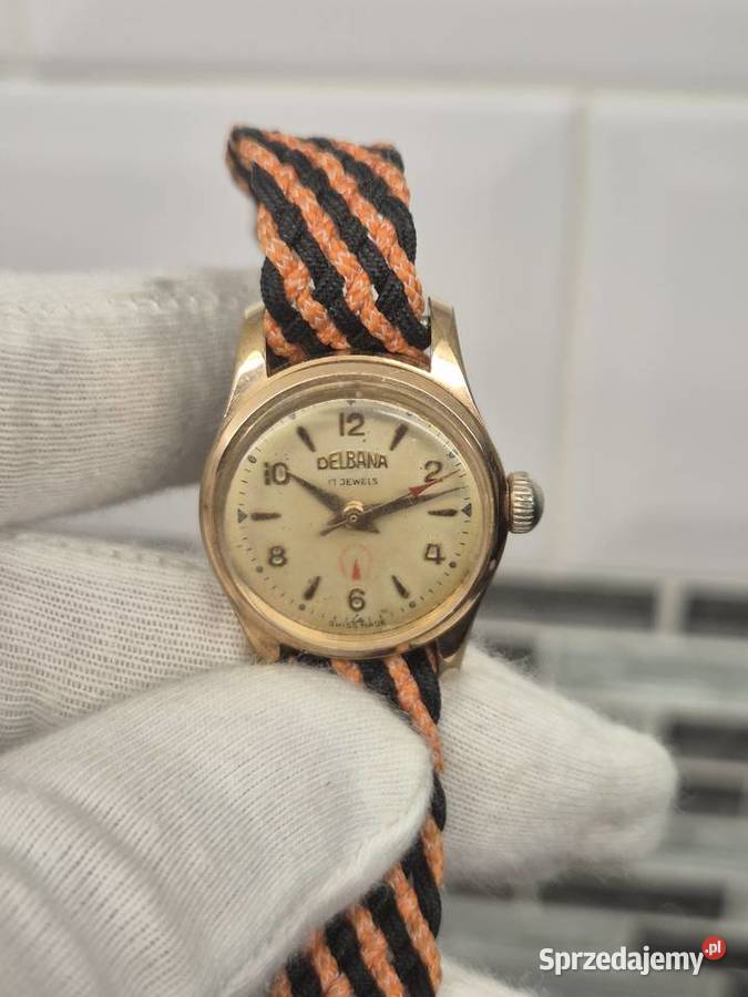 Damski zegarek vintage Delbana