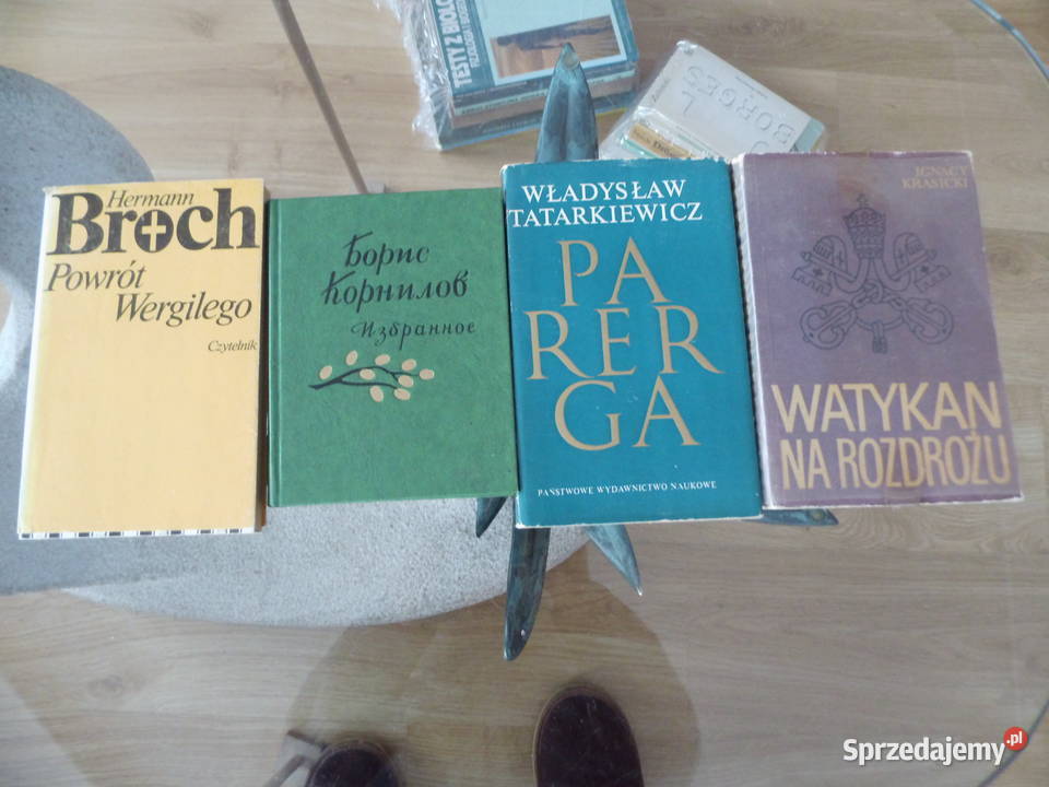 Zestaw ciekawych książek Proza i poezja Radzewice sprzedam