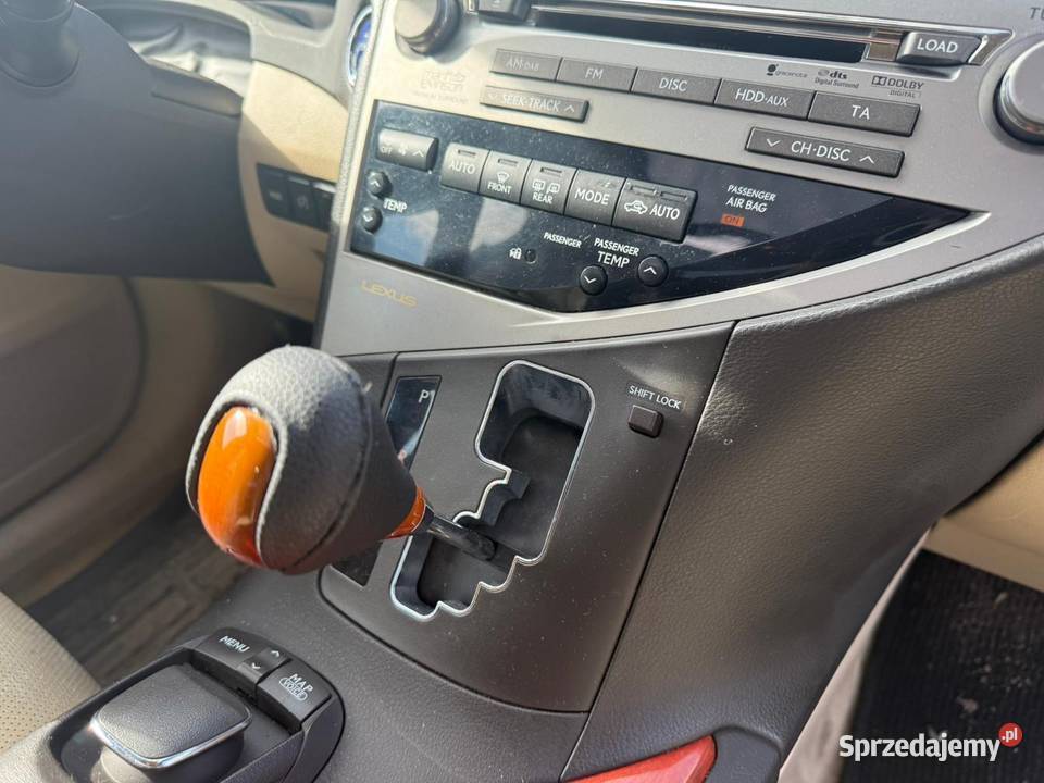 Lexus RX450h 2011r uszkodzony mazowieckie