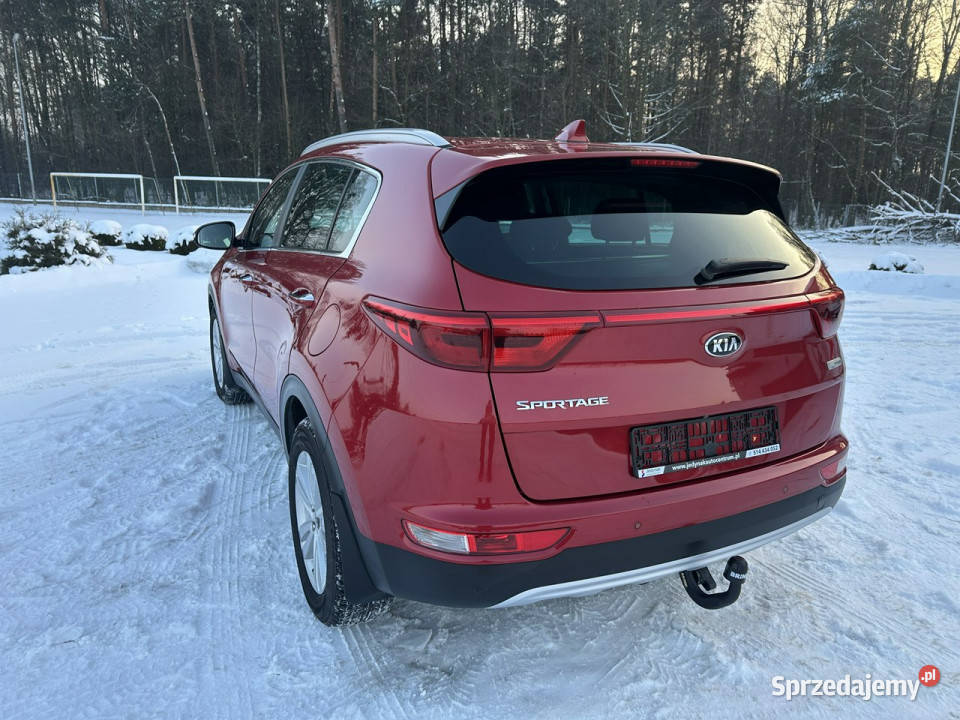 Kia Sportage IV 20162021 czerwony mazowieckie Lipówki