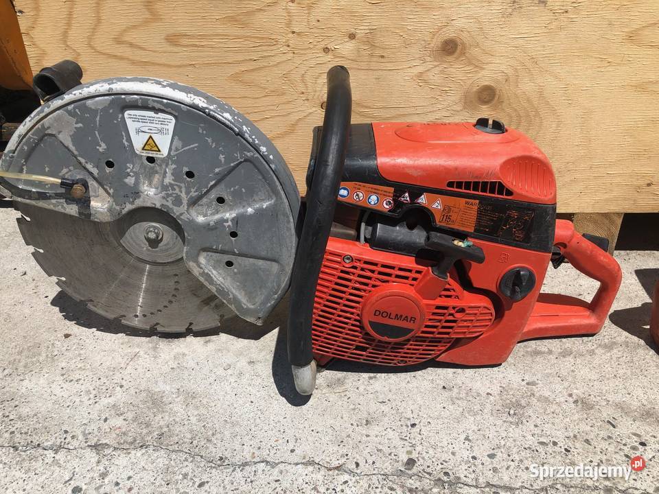Piła do kostki betonu asfaltu DOLMAR Zbylitowska Góra