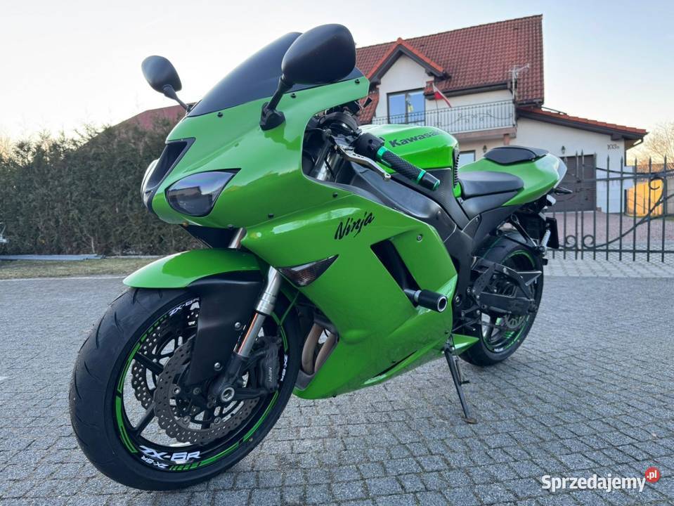Kawasaki ZX6R Doinwestowana Zadbana Rok produkcji 2007 Kawasaki Kielce sprzedam
