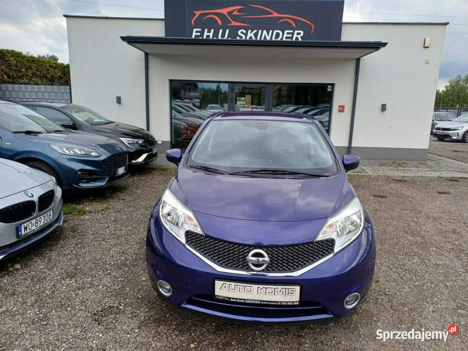 Nissan Note NAVI Kamera CLIMATRONIC Bezwypadkowy Chrzanów