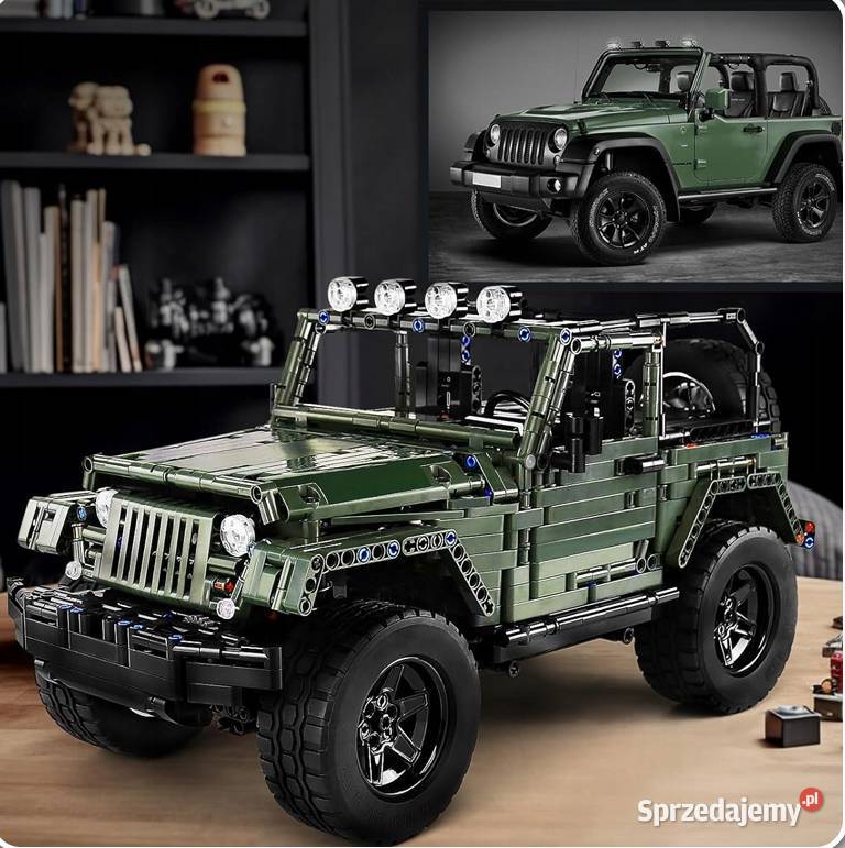 Mould King 13124D JEEP WRANGLER OFFROAD RUBICON Milanówek