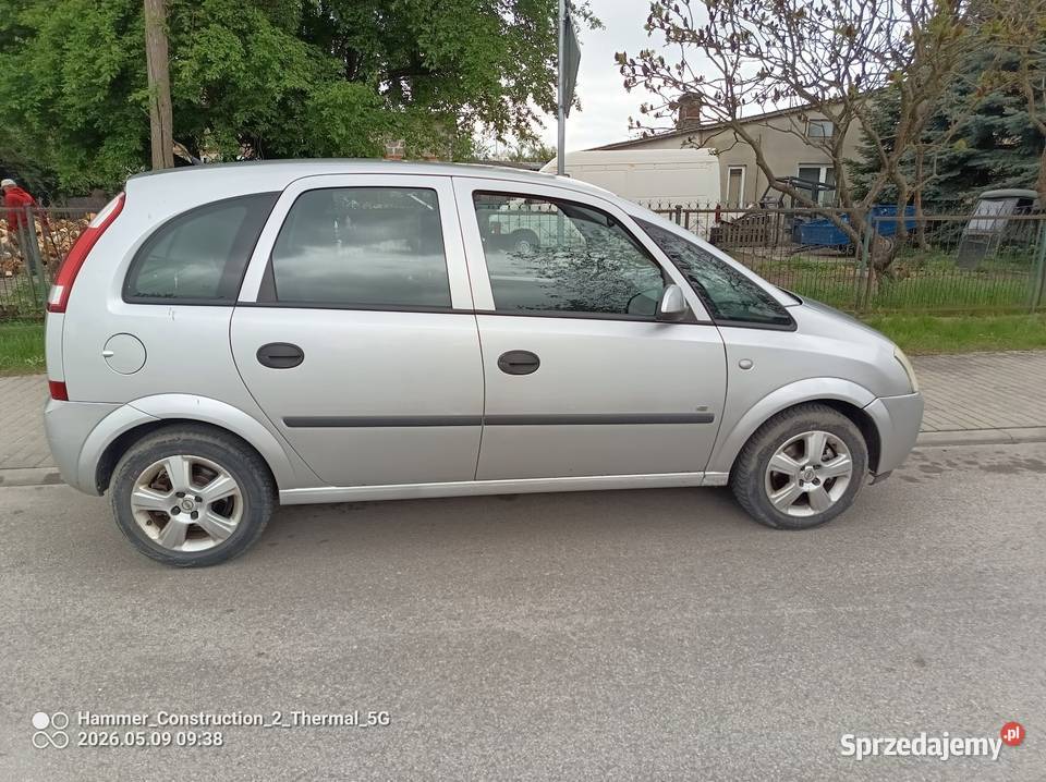 Opel Meriva 2004r 16 Benzyna doinwestowane centralny zamek Meriva Włodawa