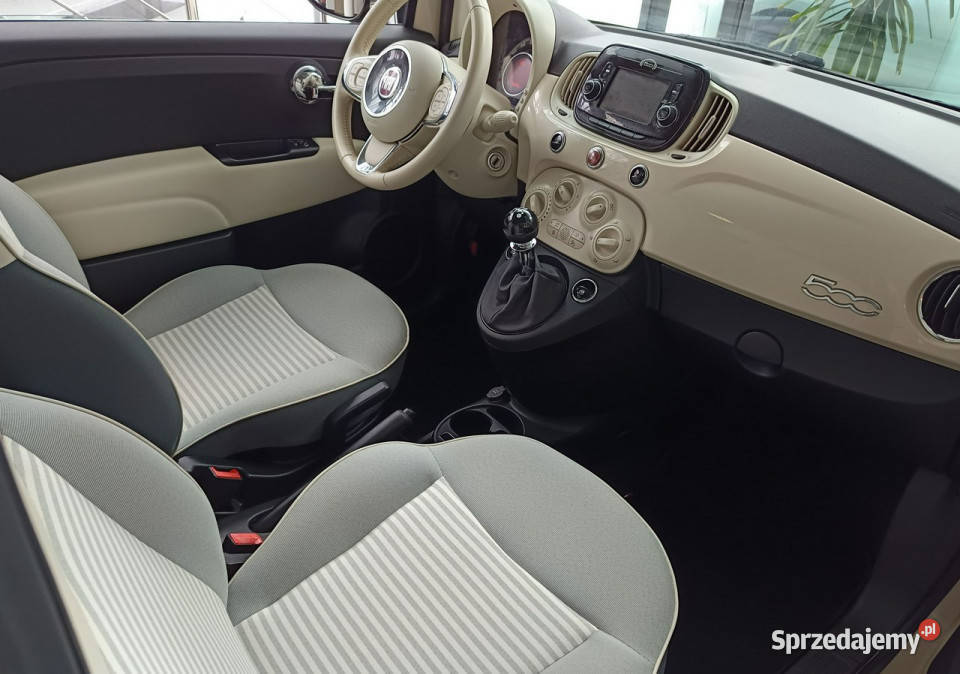 Fiat 500 COLLEZIONE 12 69 serwisowany niski wspomaganie kierownicy Nowy Sącz