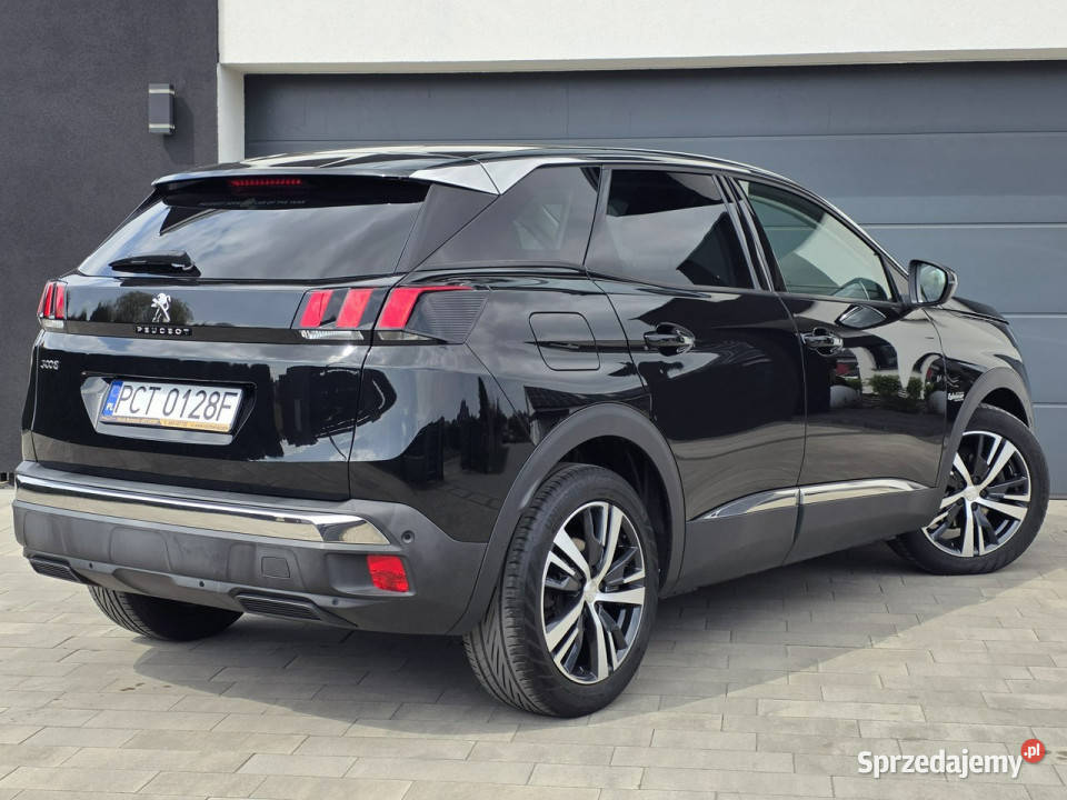 Peugeot 3008 AUTOMAT 16 benzyna ALLURE światła do jazdy dziennej Czarnków