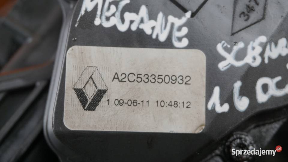 MEGANE III SCENIC 16 DCI 14r 130 R9M402 mazowieckie Suków