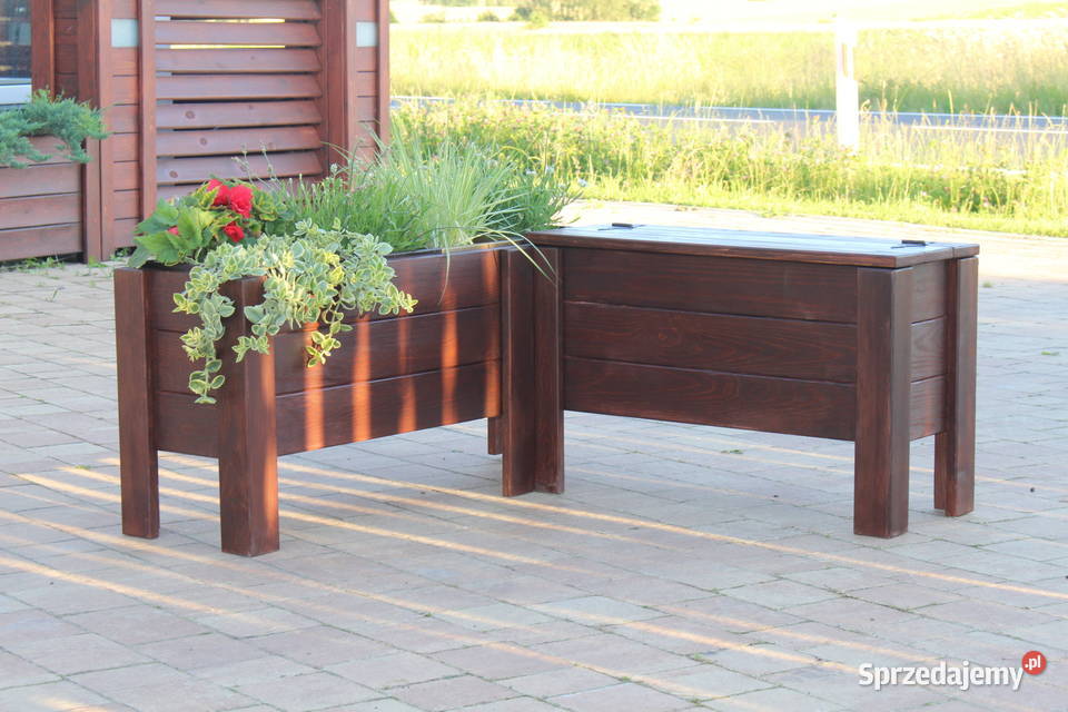 Donice drewniane RÓŻNE MODELE Warszawa sprzedam