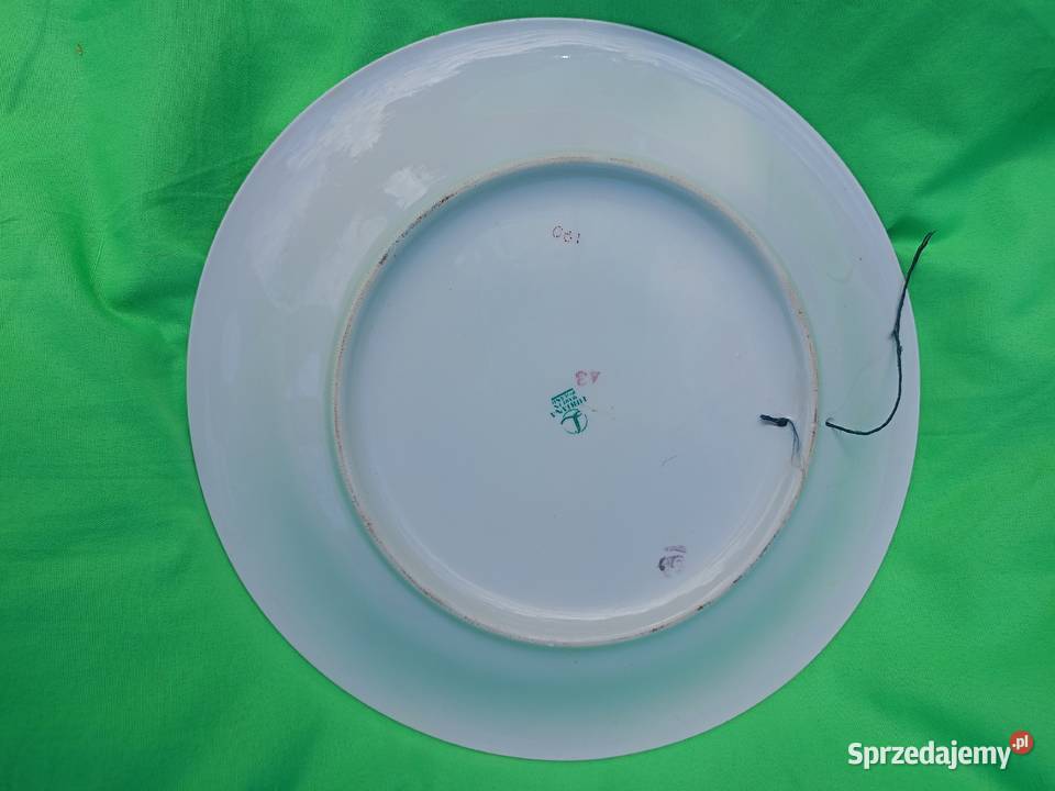 Pamiątkowy talerz porcelanowy Jednostki Łódź