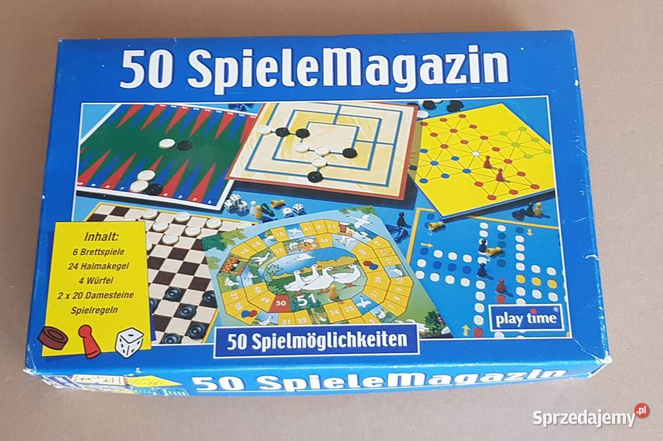 50 Spiele Magazin zestaw gier planszowych Kraków