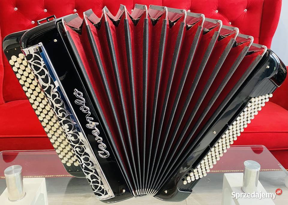 Francuski Akordeon guzikowy Cavagnolo Rogoźno sprzedam