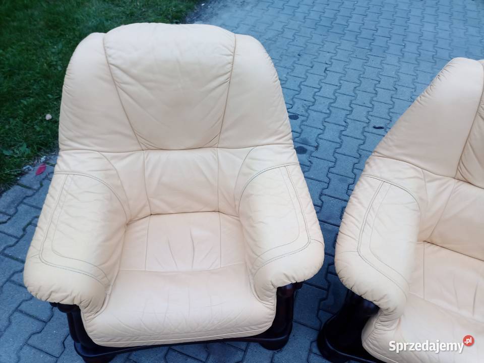 Komplet Wypoczynkowy SOMMER 311 i Ława dąb Skóra