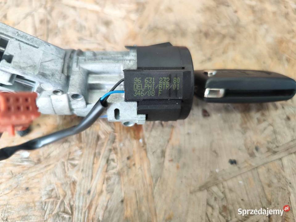 Stacyjka Kompletna z Kluczykiem 9663123280 Stacyjki i kluczyki Lublin