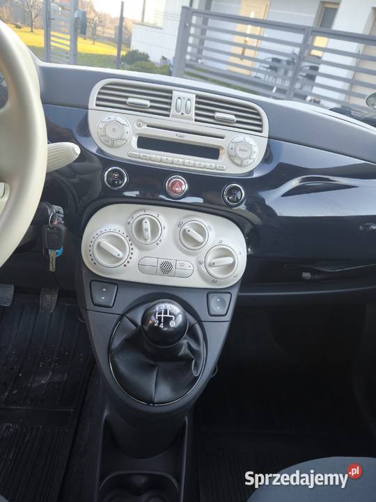 Fiat 500 skórzana tapicerka dolnośląskie