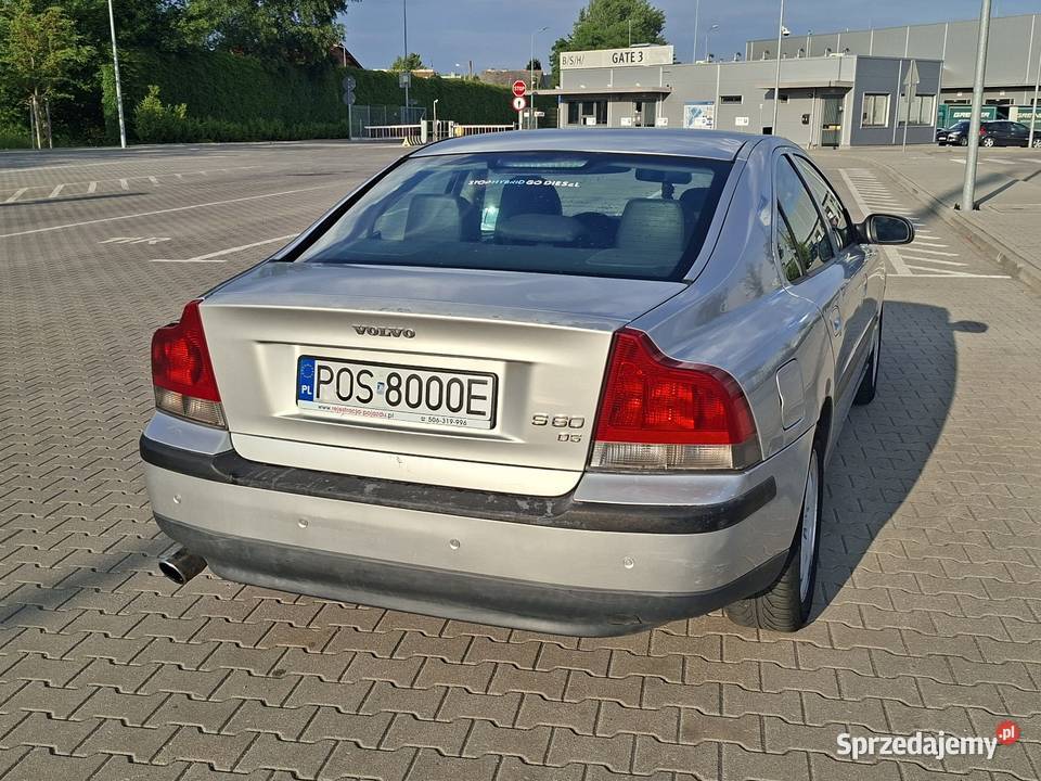 VOLVO S60 24 d5 2002r manual 163 klima diesel S60 Wrocław