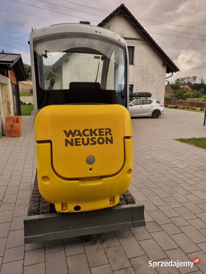 Minikoparka Wacker Neuson 2003 RD 2008r faktura Daniec