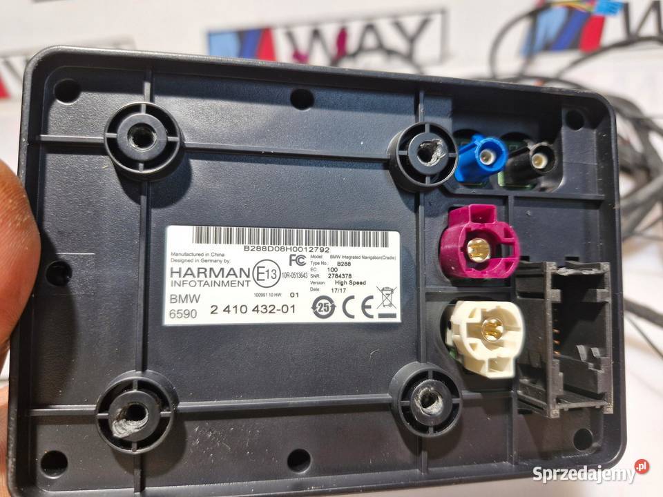 BMW NAVIBOX MODUŁ NAWIGACJCI ZESTAW 2410432