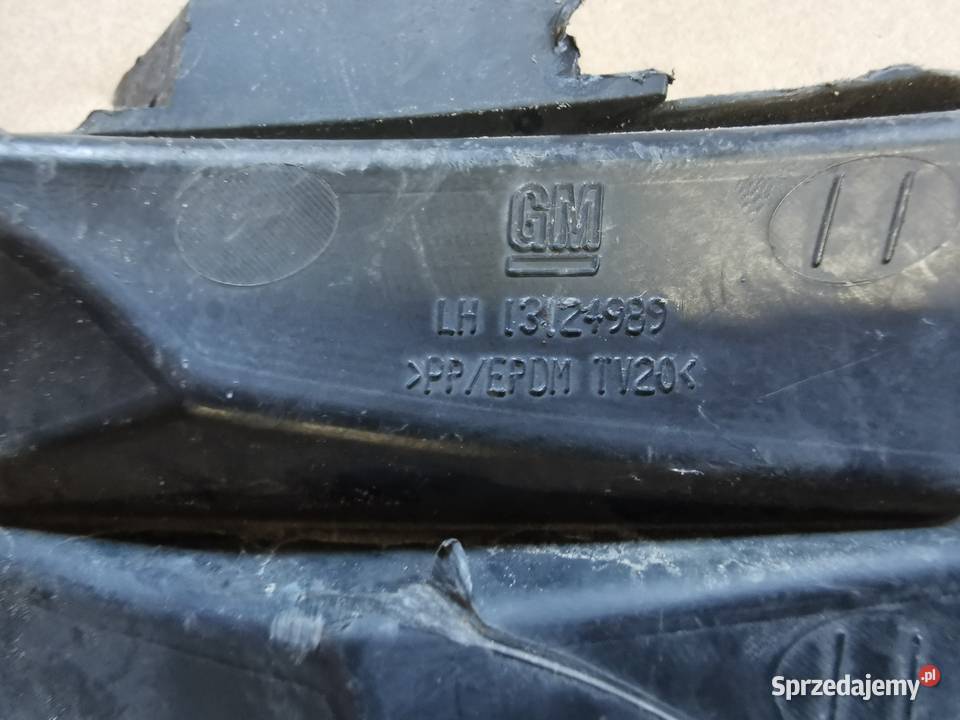 Lewa lh kratka zderzaka przód opel Zafira B 2 II wielkopolskie Sieraków sprzedam