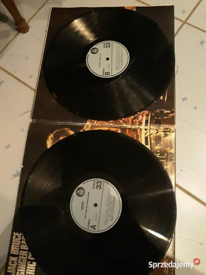 CREAM LIVE 2 LP Karussell1972 Kolekcjonerskie Płyty i kasety Rzeszów sprzedam