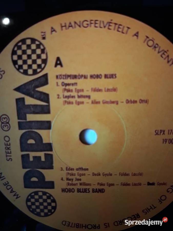 Archiwum węgierskiego rocka HBB Hobo Blues 1980 Rzeszów