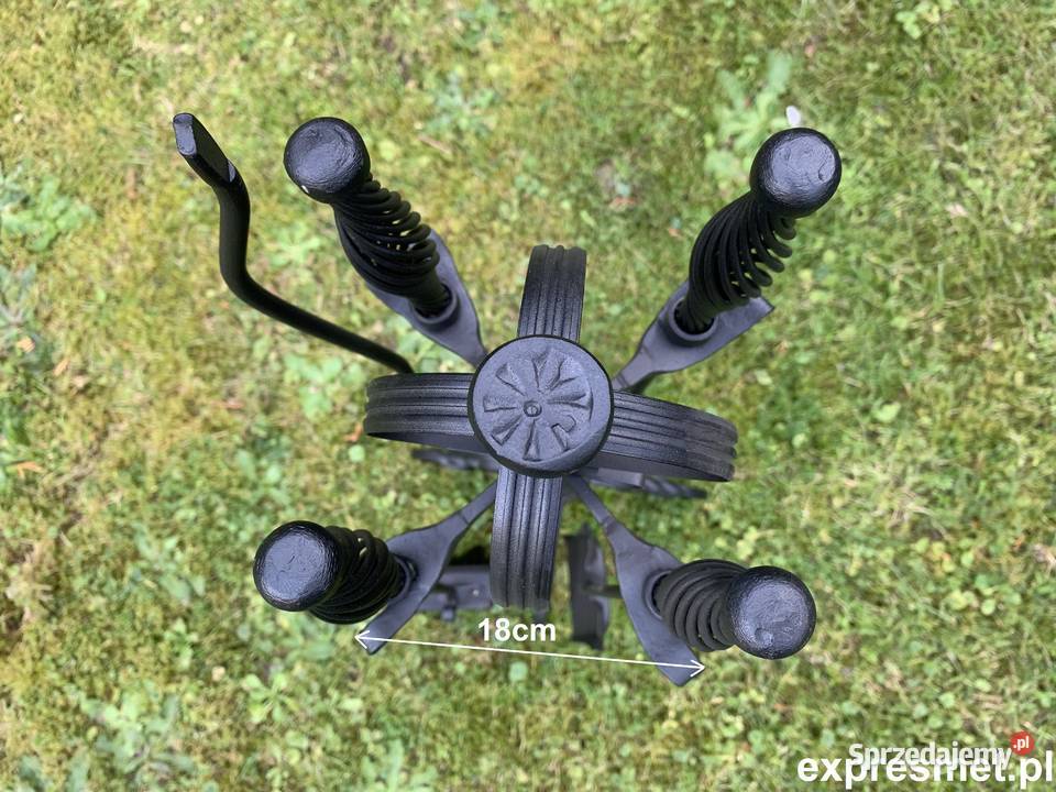 Zestaw kominkowy kuty ręcznie STOJAK KOMINKOWY Warszawa