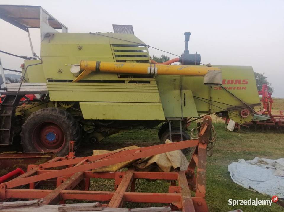 Kombajn zbożowy claas senator Niechobrz