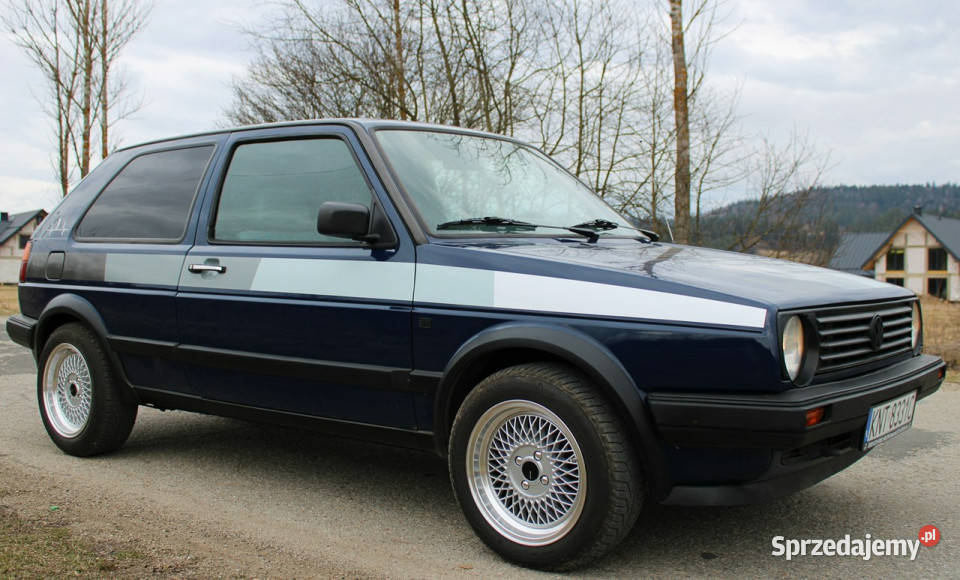 Volkswagen Golf 13 MPi II 19831992 niebieski Harklowa