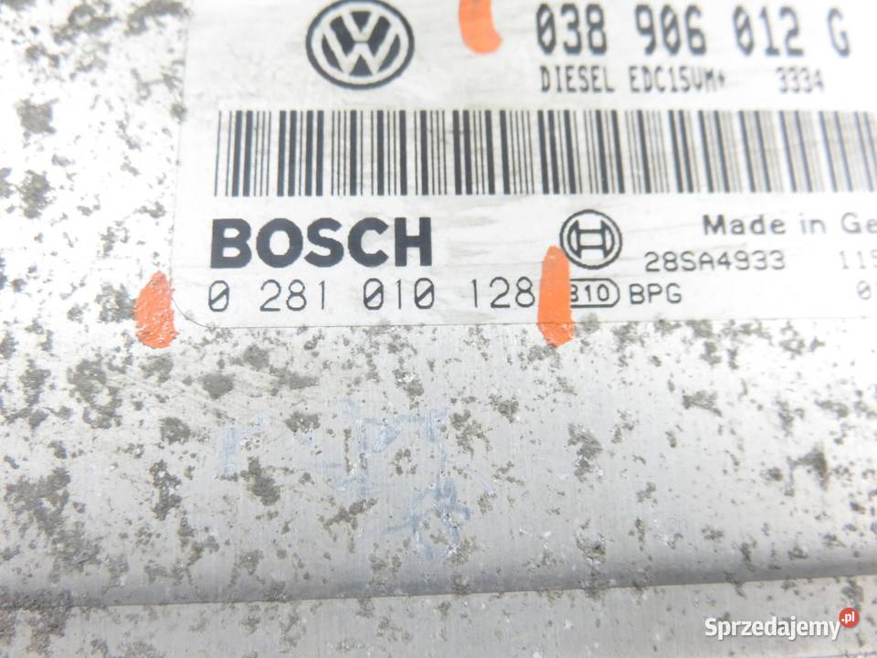 STEROWNIK SKODA OCTAVIA I 1U2 19 TDI AHF osobowe