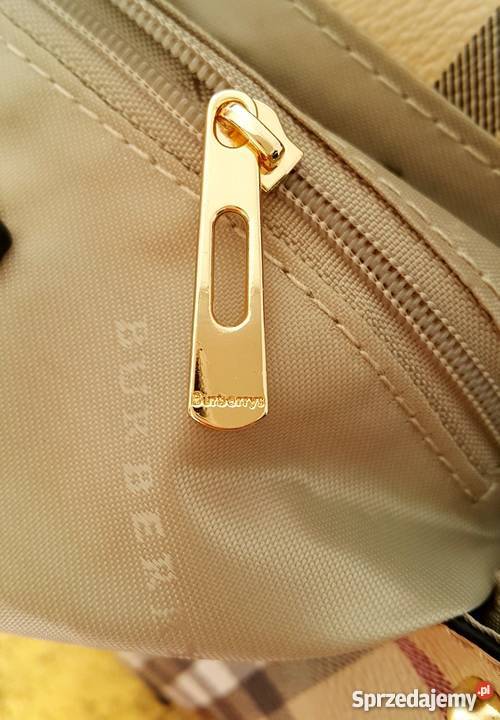TOREBKA BURBERRY BRIDLE LISTONOSZKA KRATKA NITY Bydgoszcz