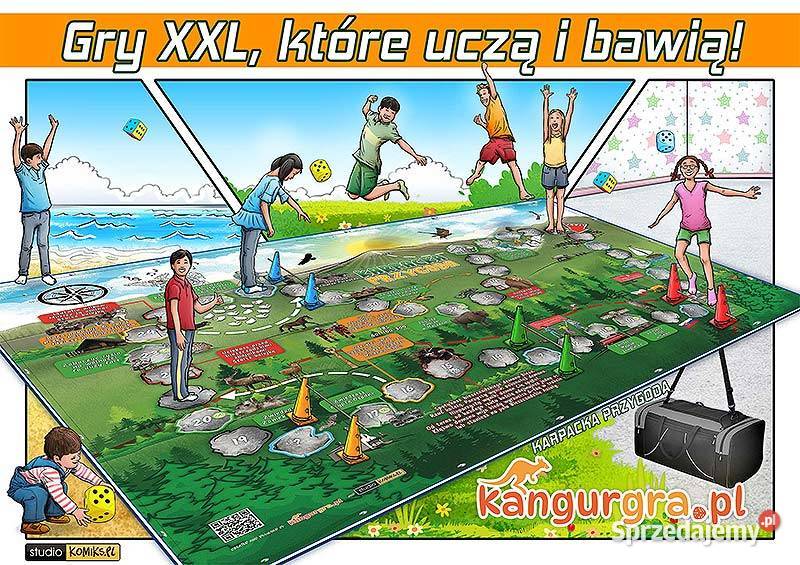 wielka gra XXL KARPACKA PRZYGODA DZIECI do
