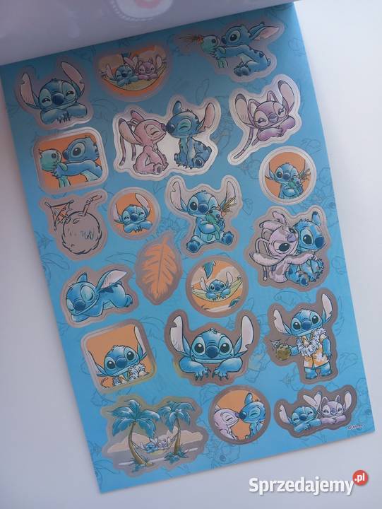 Naklejki Stitch 105 sztuk Białogard