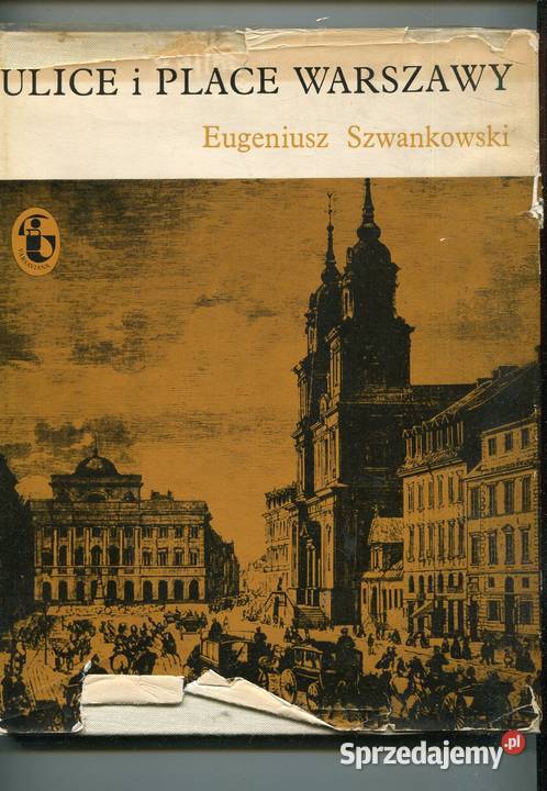 Ulice i place Warszawy Eugeniusz Szwankowski sprzedam