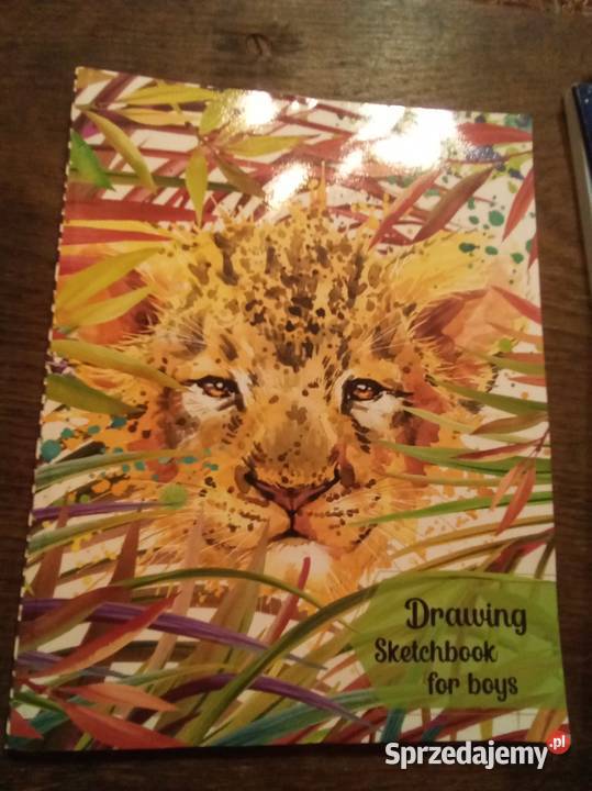 Drawing sketchbook for boys