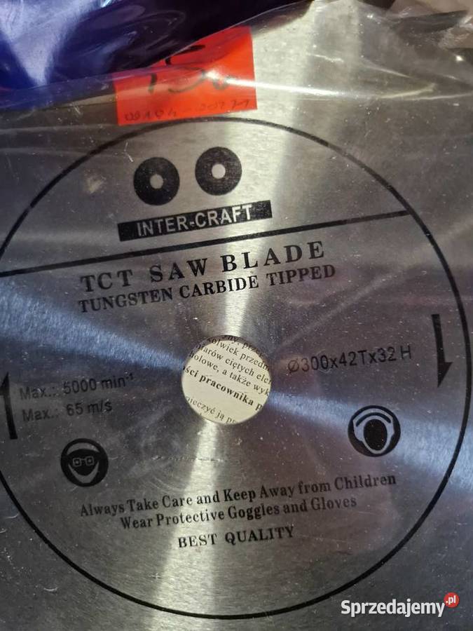 Piła tarczowa do pilarki 300x32mm bez widi Głogowa