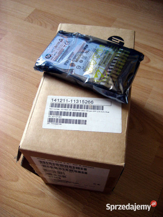 HDD SAS HP 300G 25 10K 6 Gbps Nowy 10000 Kielce sprzedam